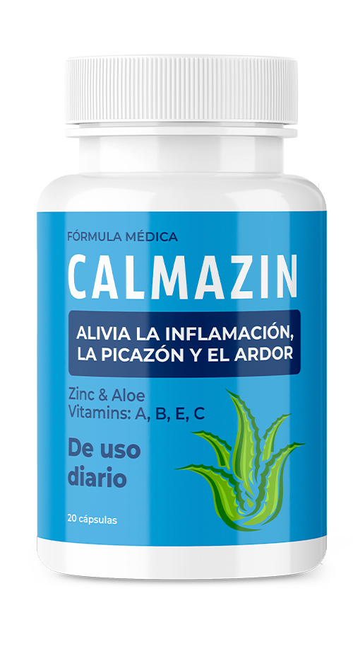Calmazin - Suplemento natural para hemorroides en cápsulas